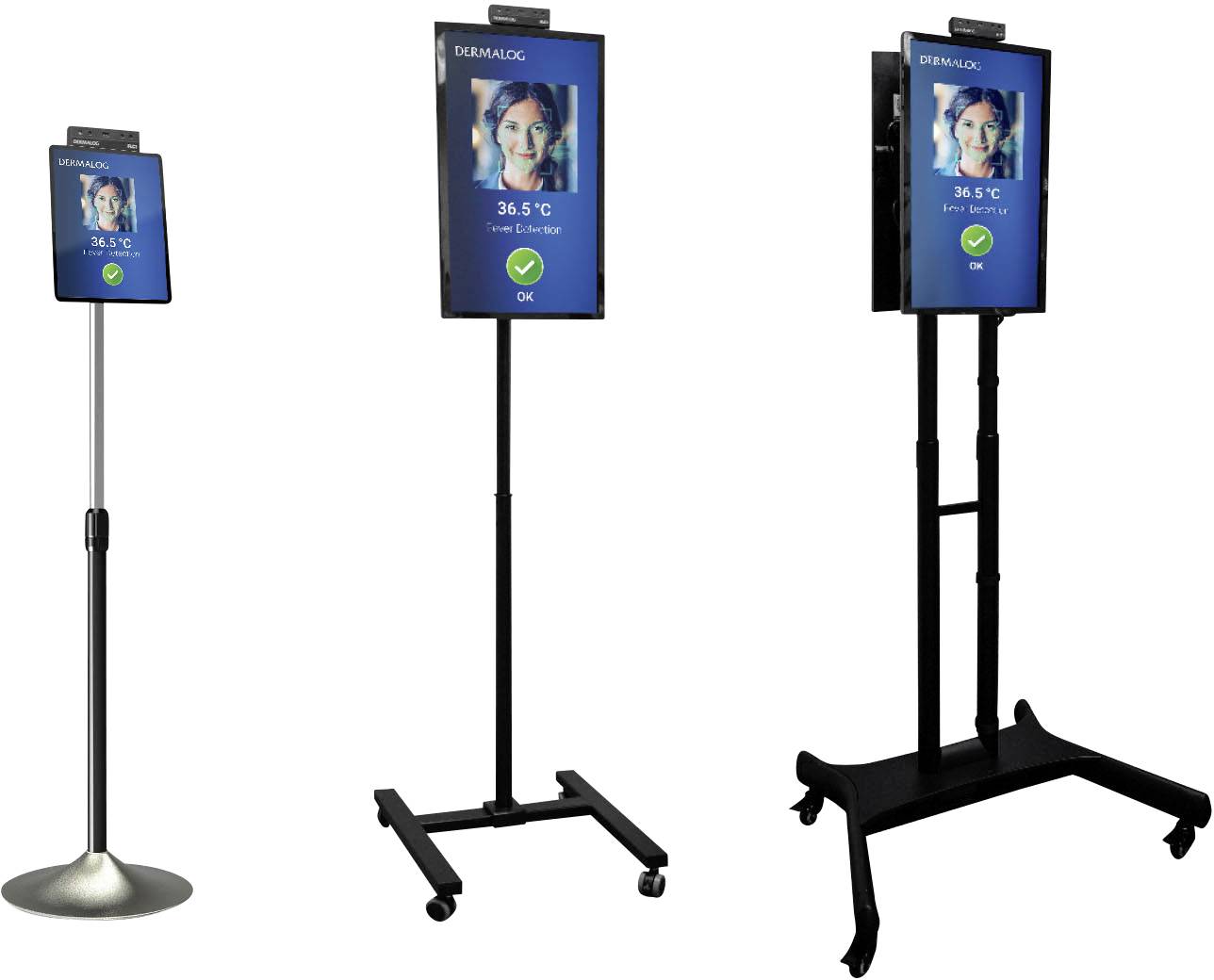 Dermalog FLC1 Light Edition Temperaturzugangsüberwachung Echtbildanzeige, Berührungslose IR-Messung