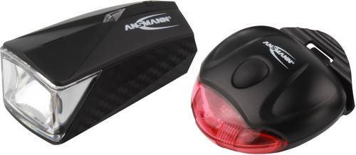 Ansmann Fahrradbeleuchtung Set LiteRider
