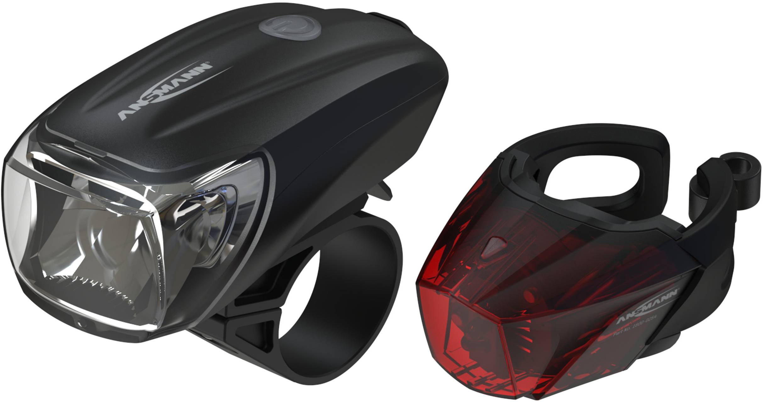 Ansmann Fahrradbeleuchtung Set Fahrradlicht Set