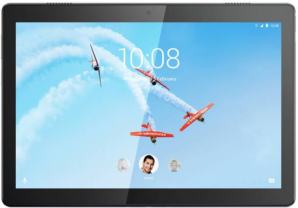 Lenovo Tab M10 WiFi 32 GB Schwarz Android-Tablet 25.7 cm (10.1 Zoll) 1.8 GHz Qualcomm® Snapdragon Android™ 9.0 1920 x 1200 Pixel