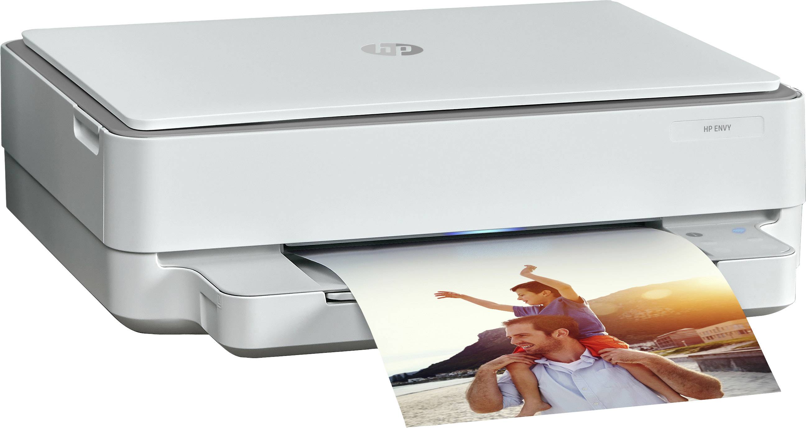 HP ENVY 6020 All-in-One Multifunktionsdrucker Tintenstrahl Farbe A4 Drucker, Scanner, Kopierer WLAN, Bluetooth®, Duplex