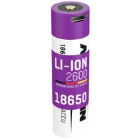 Ansmann 18650-2,6 USB-C® Akku 18650 Li-Ion 3.7 V 2600 mAh 1 St. Ansmann 18650-2,6 USB-C® Akku 18650 Li-Ion 3.7 V 2600 mAh 1 St.