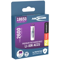 Ansmann 18650-2,6 USB-C® Akku 18650 Li-Ion 3.7 V 2600 mAh 1 St. Ansmann 18650-2,6 USB-C® Akku 18650 Li-Ion 3.7 V 2600 mAh 1 St.