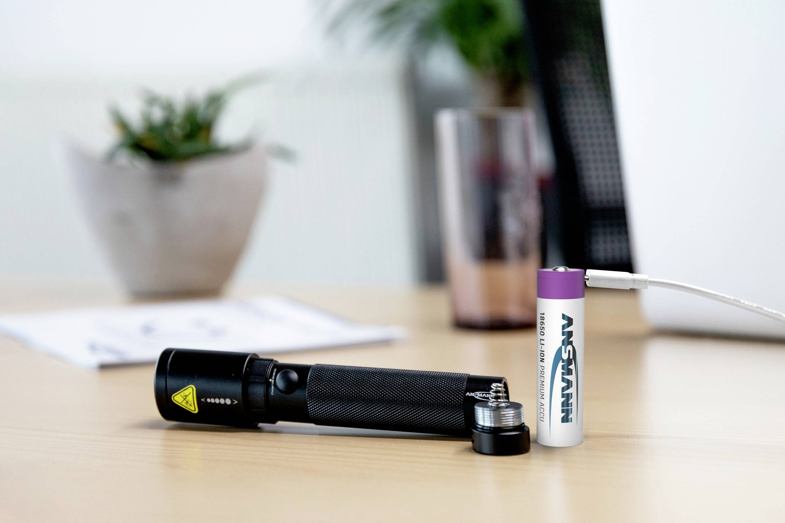 Ansmann 18650-3,4 USB-C® Akku 18650 Li-Ion 3.7V 3400 mAh 1St.