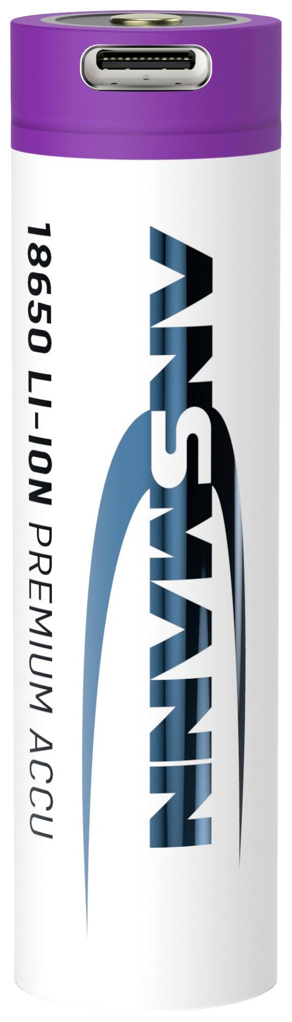 Ansmann 18650-3,4 USB-C® Akku 18650 Li-Ion 3.7V 3400 mAh 1St.