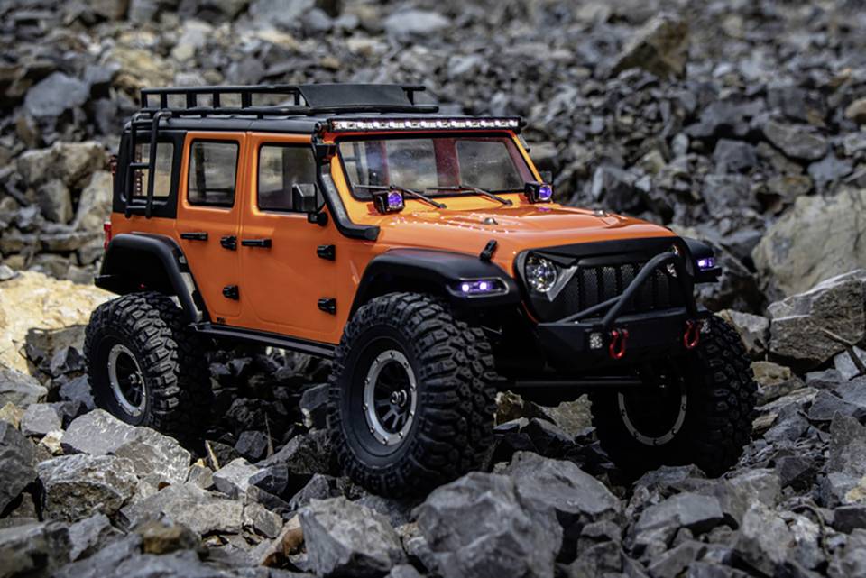 Absima 12010 Brushed 1:10 RC Modellauto Elektro Crawler Allradantrieb (4WD) RtR 2,4GHz