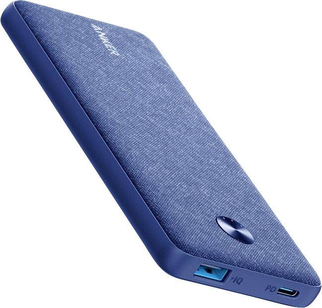 Anker PowerCore Sense PD fabric Powerbank 10000 mAh Li-Ion Blau