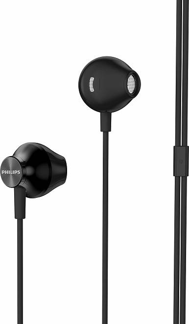 Philips TAUE100BK In Ear Kopfhörer kabelgebunden Schwarz