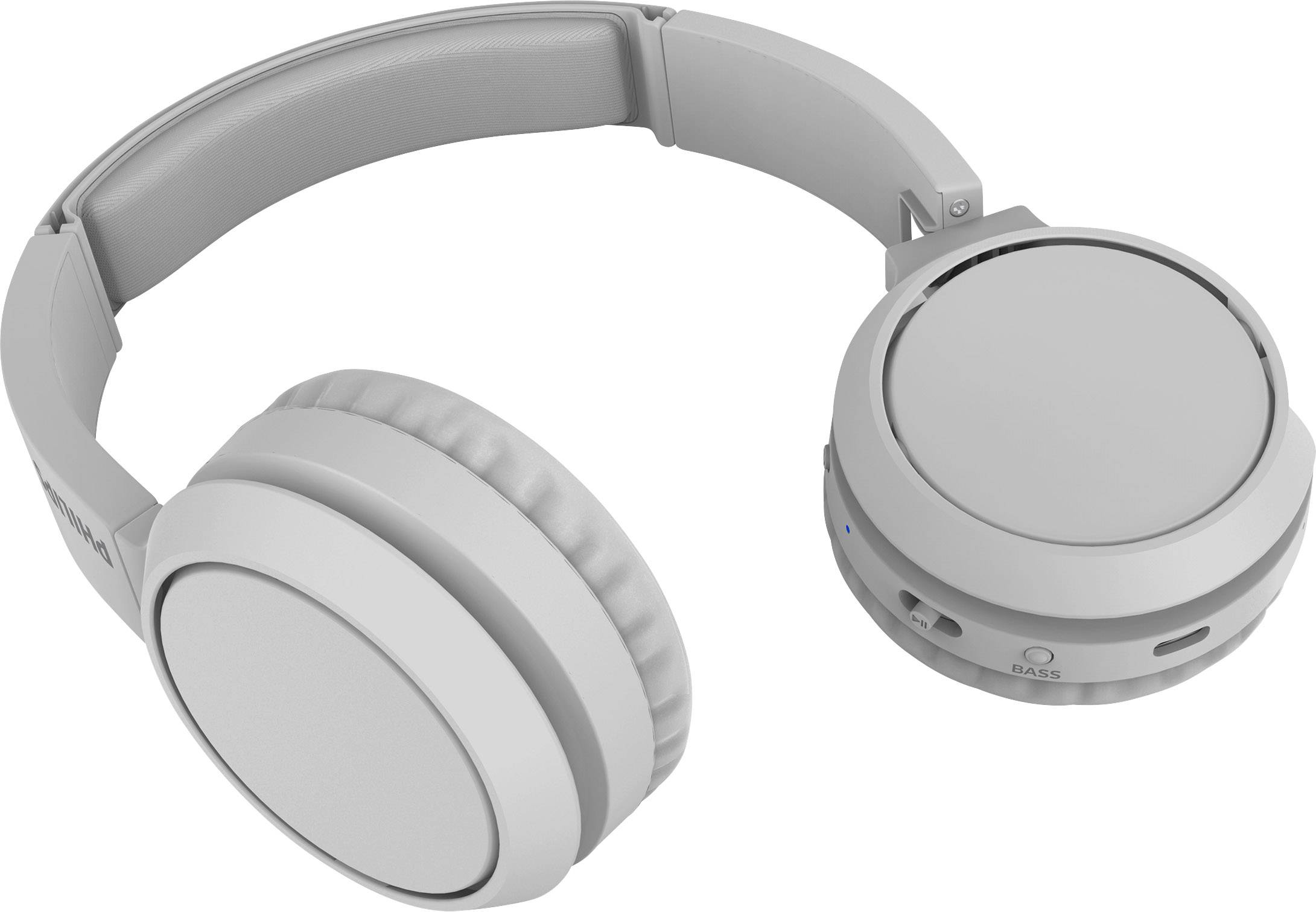 Philips TAH4205WT On Ear Kopfhörer Bluetooth® Weiß Lautstärkeregelung, Faltbar