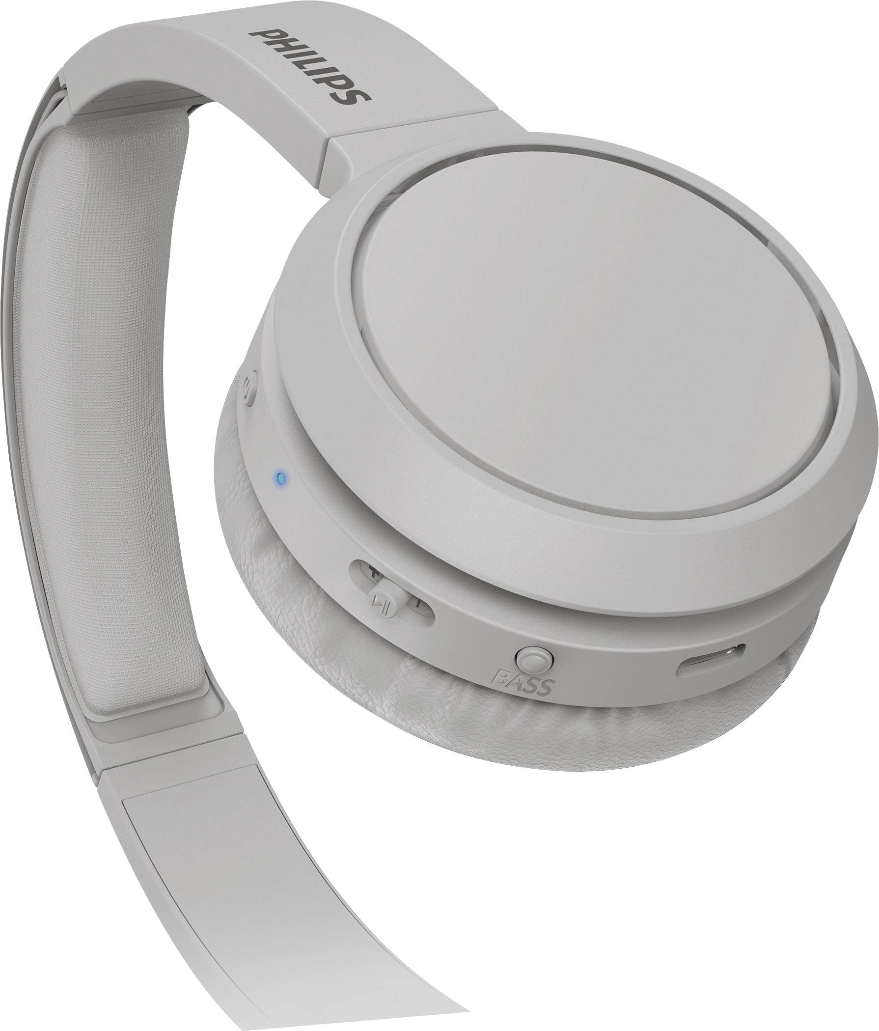 Philips TAH4205WT On Ear Kopfhörer Bluetooth® Weiß Lautstärkeregelung, Faltbar