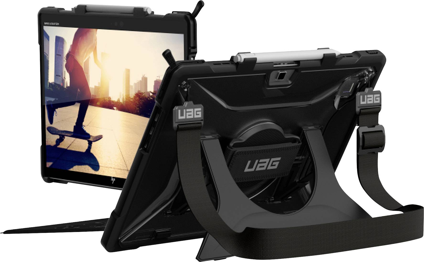 Urban Armor Gear Plasma Case FlipCase HP Elite x2 G4 Transparent iPad Cover / Tasche