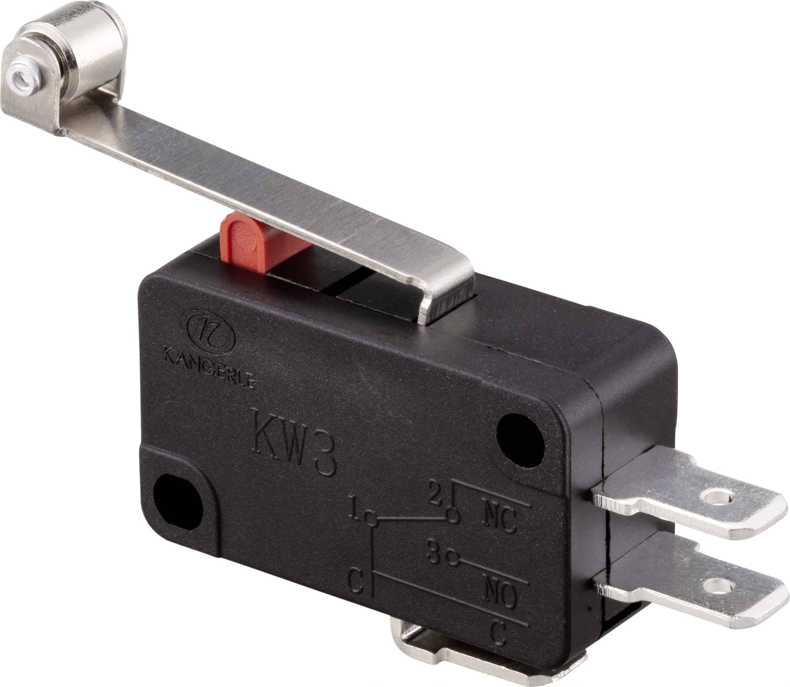 TRU COMPONENTS TC-9134628 Mikroschalter 250 V/AC 16A 1 x Ein/(Ein) tastend