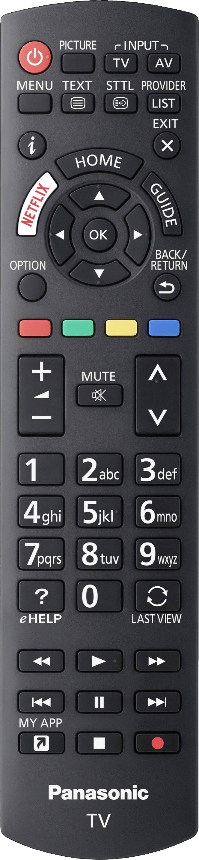 Panasonic TX-49HXW904 LED-TV 123 cm 49 Zoll EEK G (A - G) DVB-T2, DVB-C, DVB-S2, UHD, Smart TV, WLAN, PVR ready, CI+ Schwarz