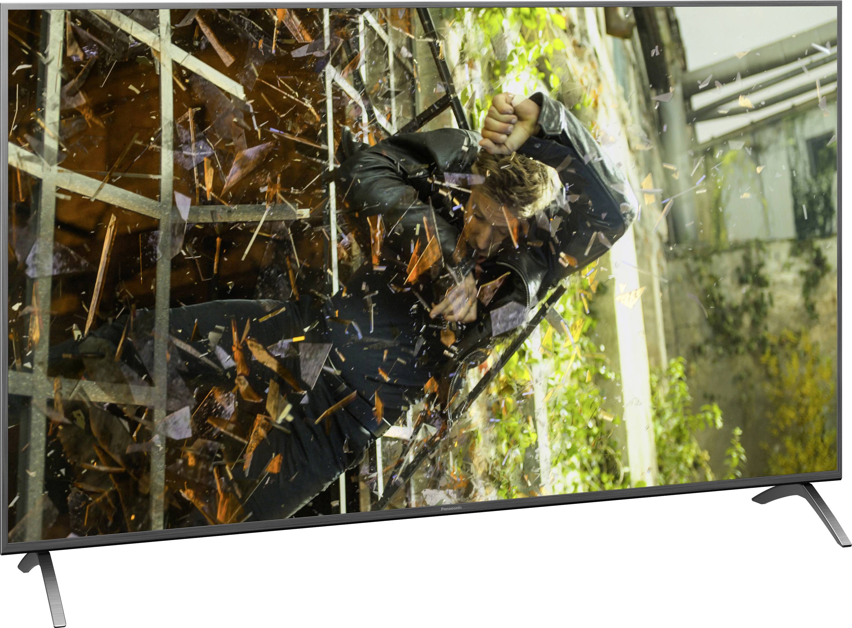 Panasonic TX-43HXW904 LED-TV 108cm 43 Zoll EEK G (A - G) Twin DVB-T2/C/S2, UHD, Smart TV, WLAN, PVR ready, CI+ Schwarz