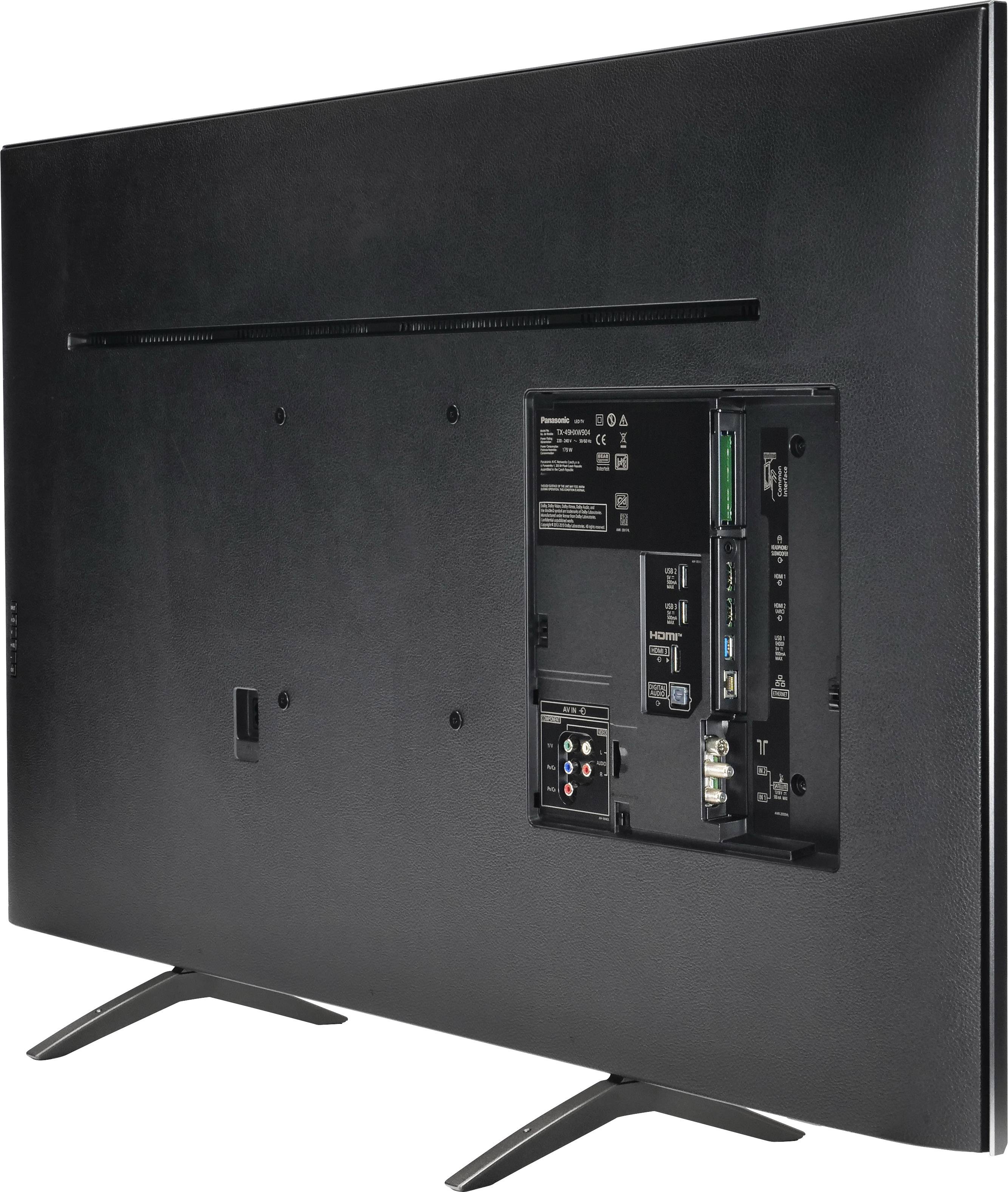 Panasonic TX-43HXW904 LED-TV 108cm 43 Zoll EEK G (A - G) Twin DVB-T2/C/S2, UHD, Smart TV, WLAN, PVR ready, CI+ Schwarz