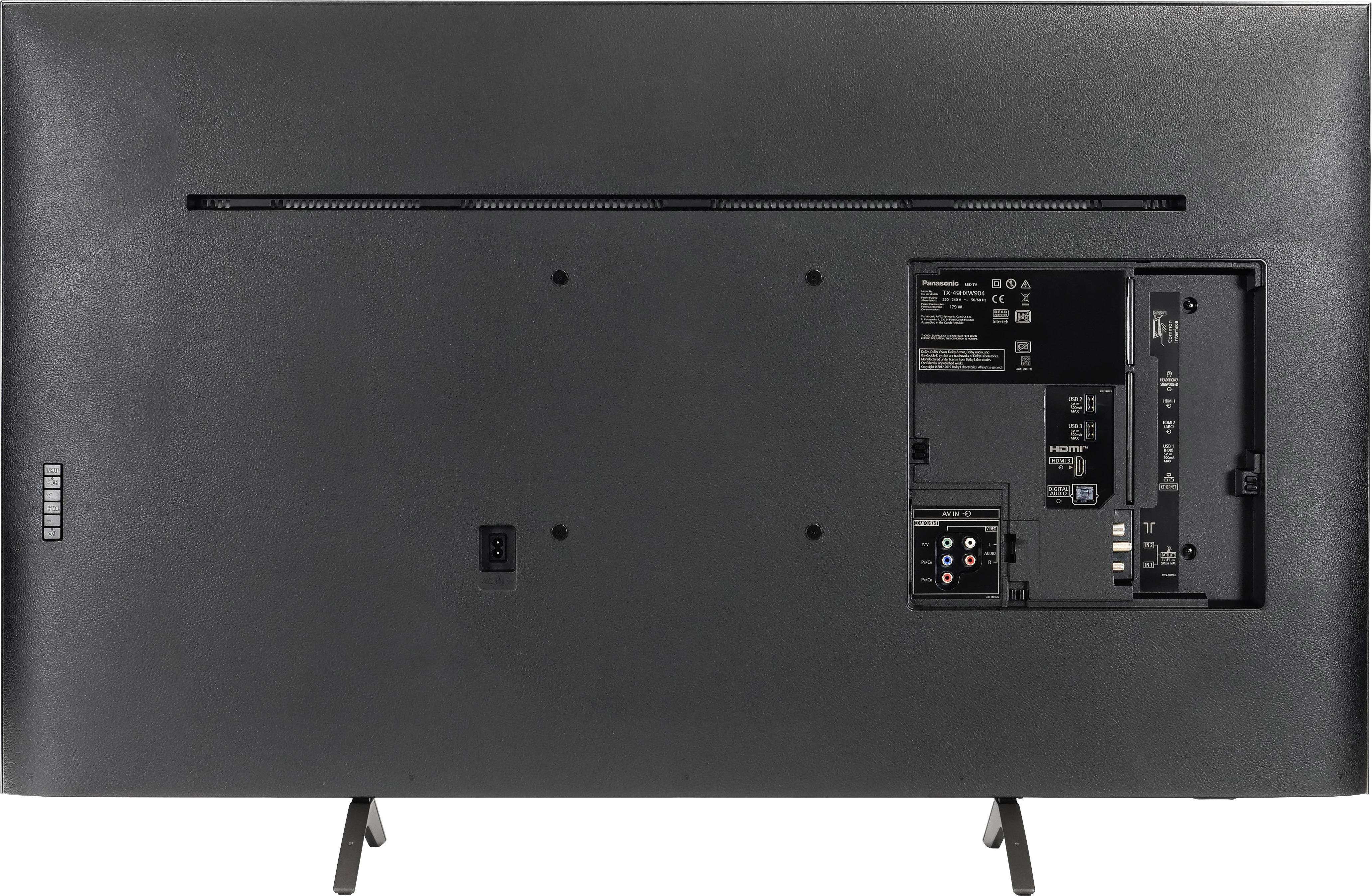 Panasonic TX-43HXW904 LED-TV 108cm 43 Zoll EEK G (A - G) Twin DVB-T2/C/S2, UHD, Smart TV, WLAN, PVR ready, CI+ Schwarz