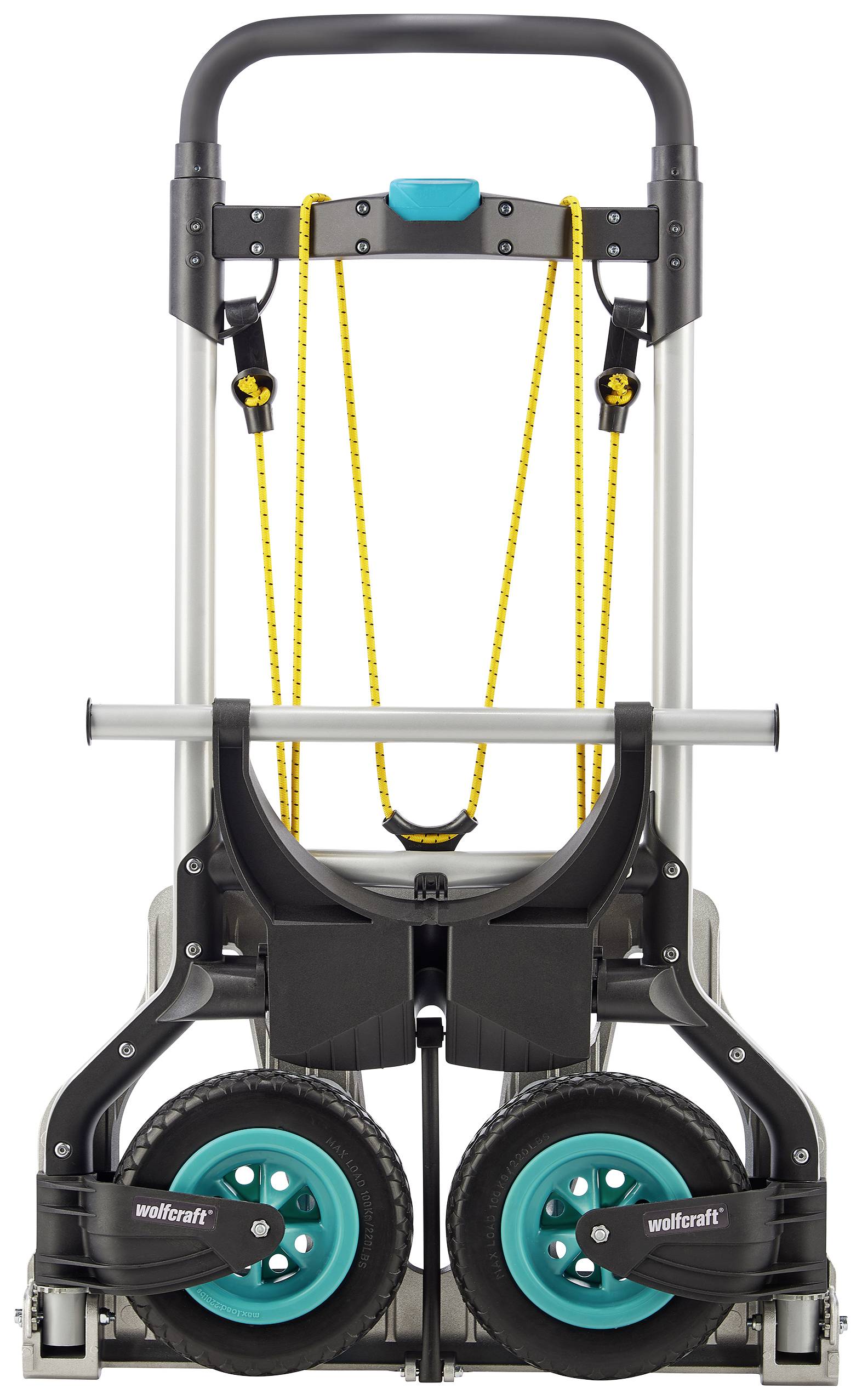 Wolfcraft TS 850 Offroad 5503000 Sackkarre klappbar Traglast (max.): 100kg