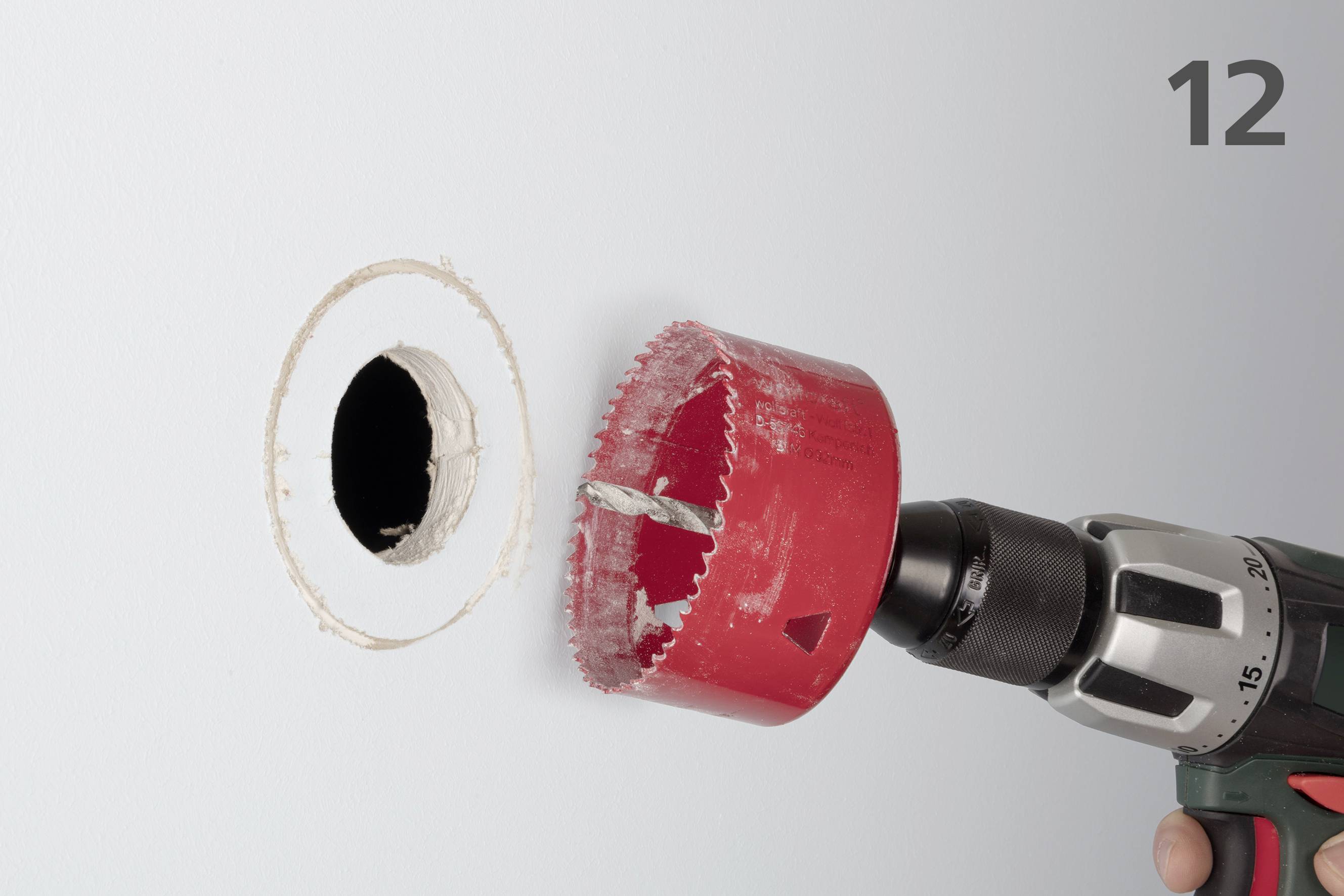 Wolfcraft 5953000 Aufbohrhilfe 7teilig 1St.