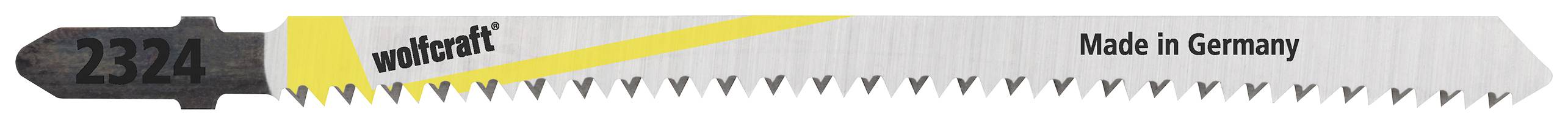 Wolfcraft 2324000 Stichsägeblätter HCS 130 mm T-Schaft 1 St.