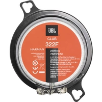 JBL Club 322F 2-Wege Einbau-Lautsprecher 75W Inhalt: 2St. JBL Club 322F 2-Wege Einbau-Lautsprecher 75W Inhalt: 2St.