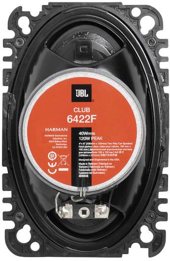 JBL SPKCB6422F 2-Wege Einbau-Lautsprecher 120W Inhalt: 1St.