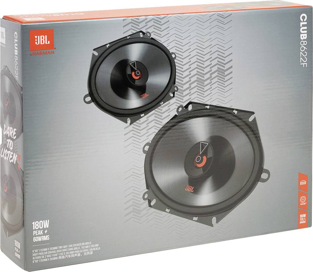 JBL Club 8622F 2-Wege Einbau-Lautsprecher 180W Inhalt: 2St.