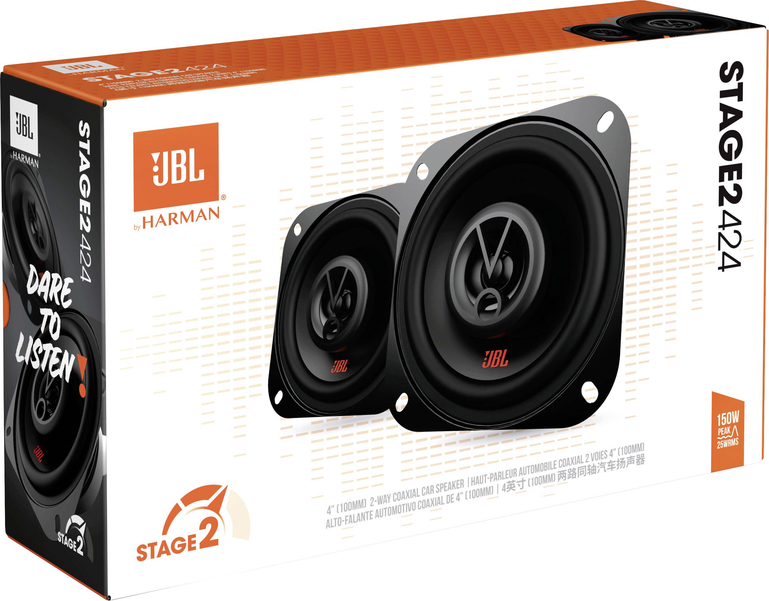 JBL Stage2 424 2-Wege Einbau-Lautsprecher 105 W Inhalt: 2 St.