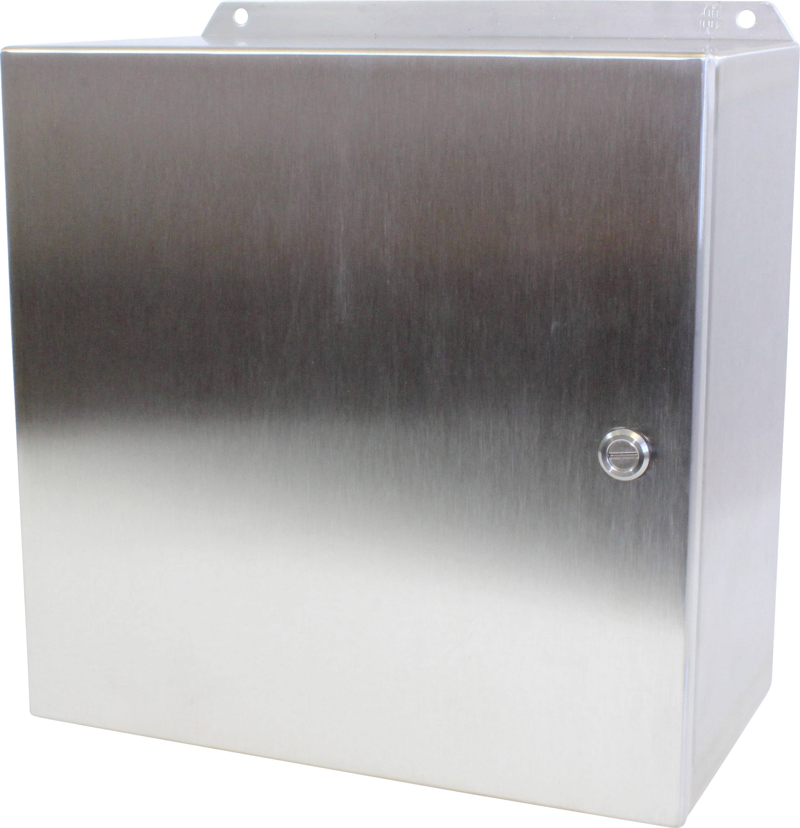 Hammond Electronics Wand-Gehäuse 305 x 305 x 152 Edelstahl Edelstahl 1St.