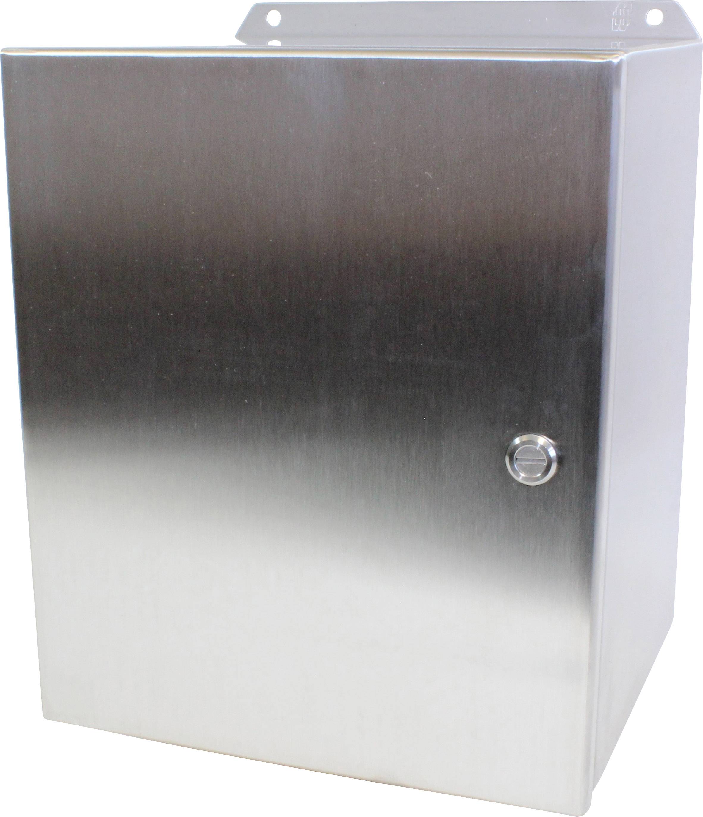 Hammond Electronics Wand-Gehäuse 305 x 254 x 203 Edelstahl Edelstahl 1St.