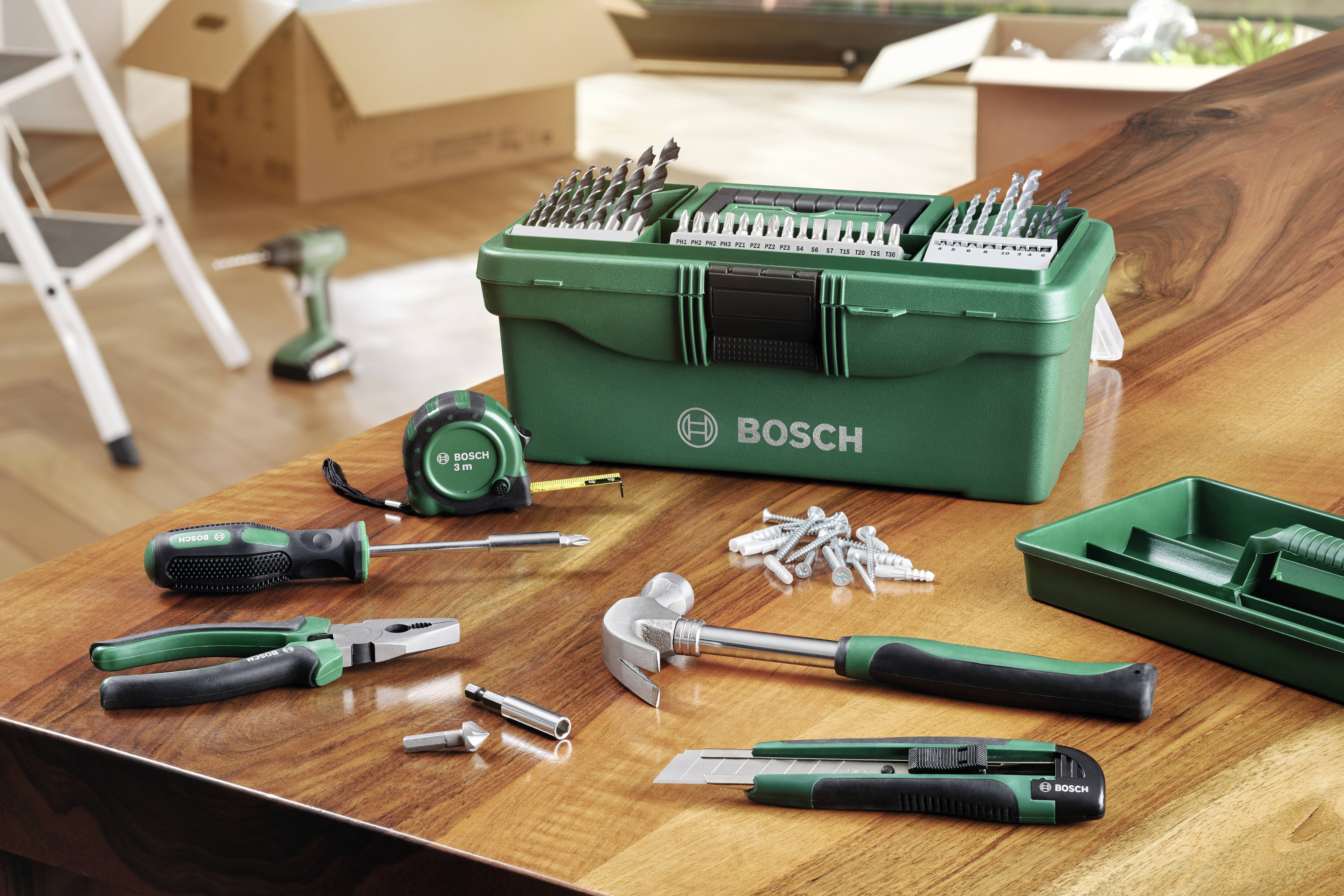 Bosch Accessories DIY Starter Box 2607011660 Universal Werkzeugset 73teilig