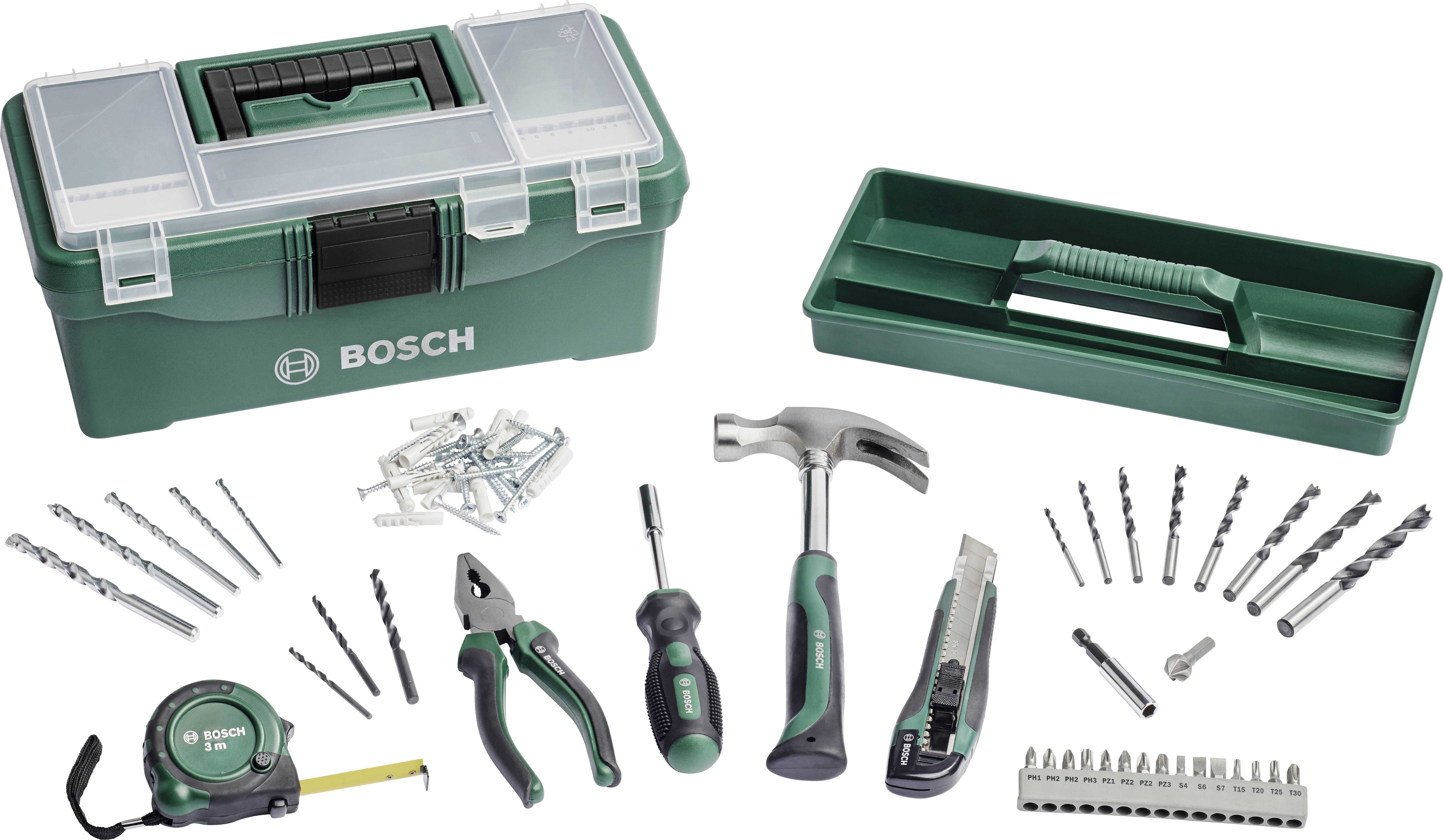 Bosch Accessories DIY Starter Box 2607011660 Universal Werkzeugset 73teilig