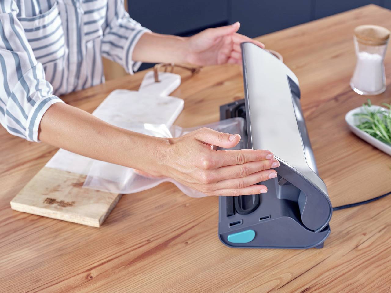 Leifheit 3236 Vacu Power 500 Vakuumierer (B x H x T) 395 x 95 x 215 mm