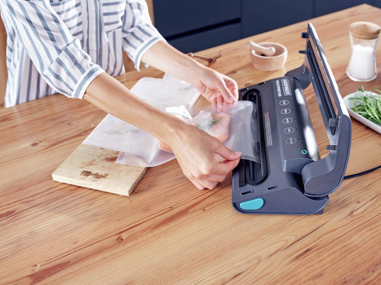 Leifheit 3236 Vacu Power 500 Vakuumierer (B x H x T) 395 x 95 x 215 mm