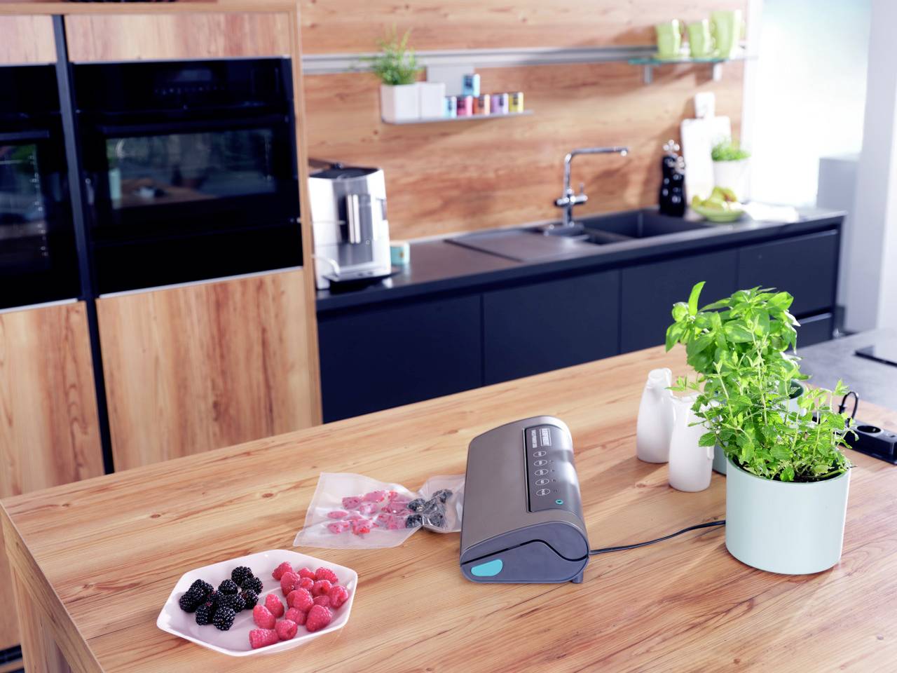 Leifheit 3236 Vacu Power 500 Vakuumierer (B x H x T) 395 x 95 x 215 mm