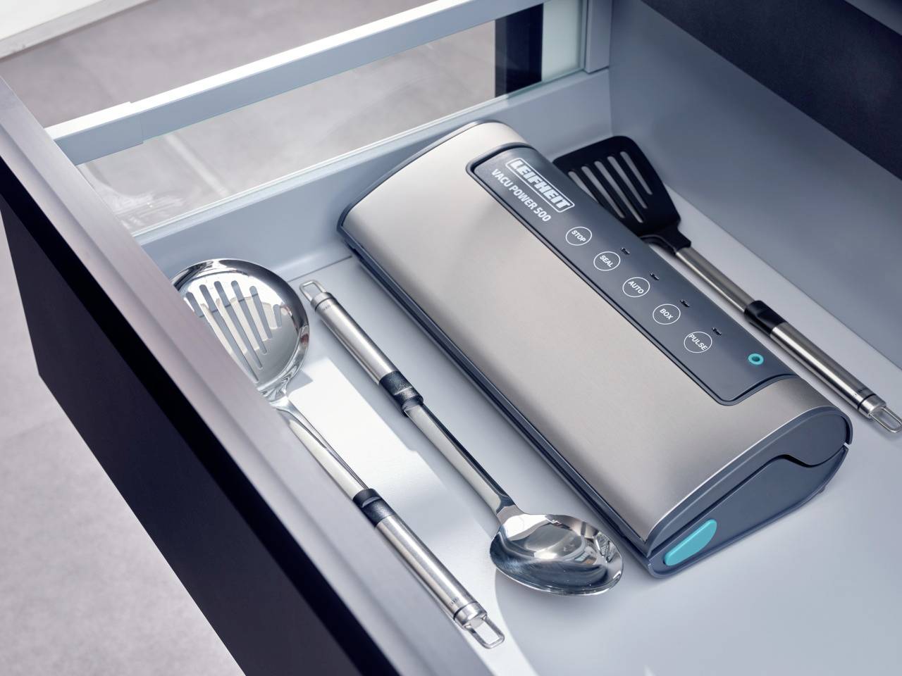 Leifheit 3236 Vacu Power 500 Vakuumierer (B x H x T) 395 x 95 x 215 mm