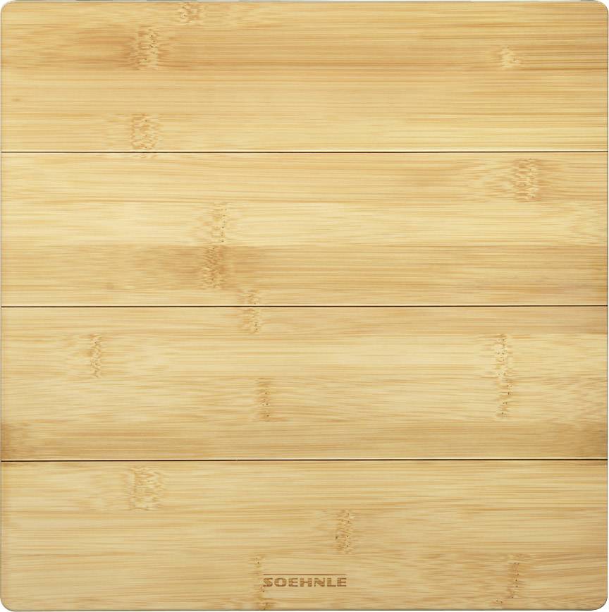 Soehnle Style Sense Bamboo Magic Personenwaage digital Wägebereich (max.)=180kg Holz