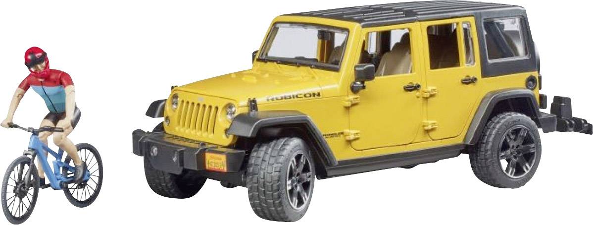 Bruder PKW Modell Jeep Wrangler Rubicon Unlimited Fertigmodell PKW Modell