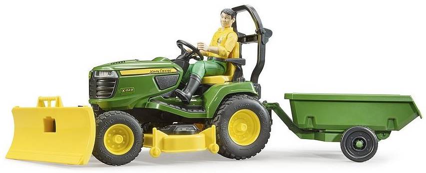 Bruder Landwirtschafts Modell John Deere Aufsitzrasenmäher Fertigmodell Traktor Modell