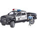 bruder Police & Emergency Service vehicle Dodge Assembled Car wash