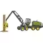 Bruder Landwirtschafts Modell John Deere Harvester mit Baumstamm Fertigmodell Traktor Modell Bruder Landwirtschafts Modell John Deere Harvester mit Baumstamm Fertigmodell Traktor Modell