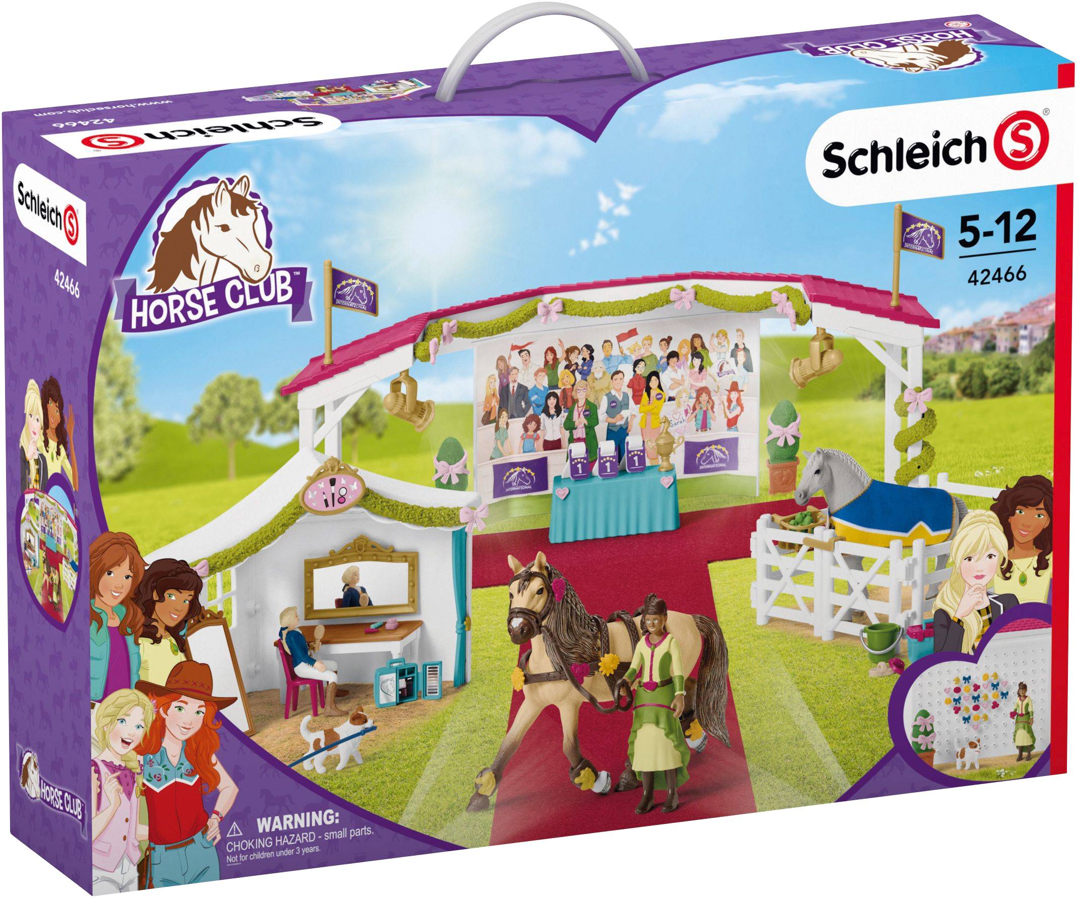 HORSE CLUB Big horse show, Bauernhof, 5 Jahr(e), Mehrfarbig, Kunststoff