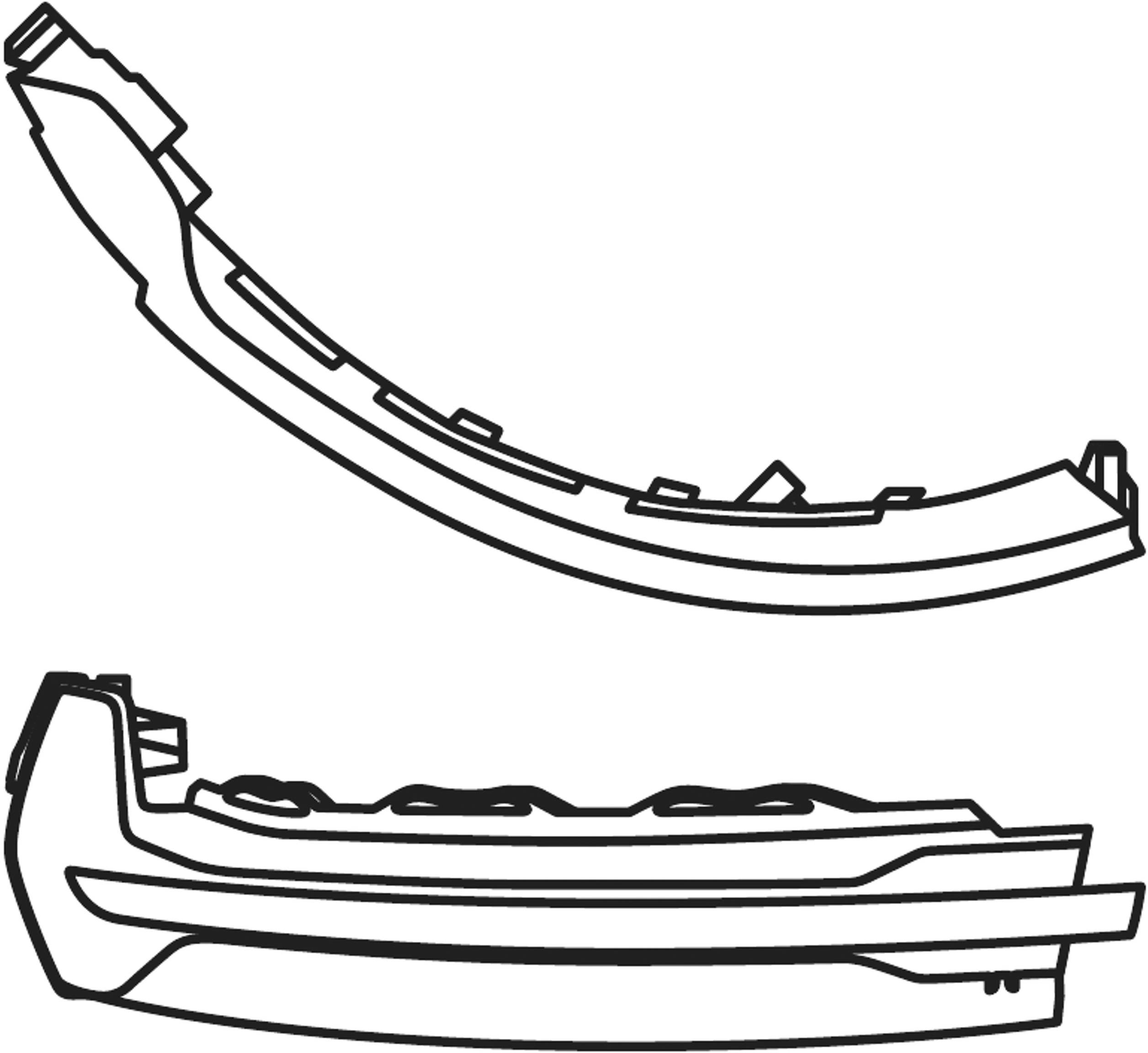Osram Automotive LEDDMI 8V0 WT S LEDriving® White Edition Spiegelblinker Audi Audi A3, Audi S3, Aud