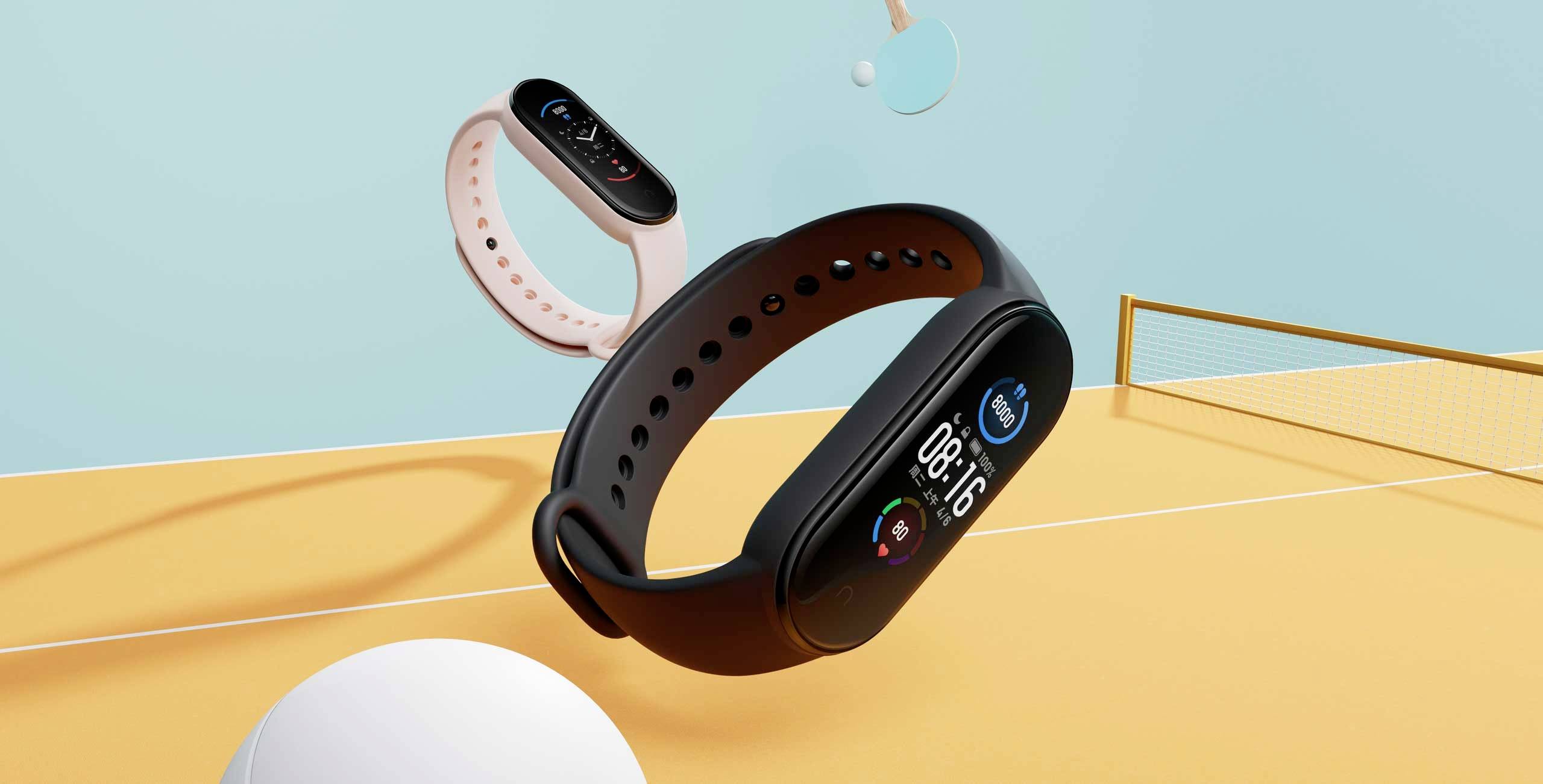 Xiaomi Mi Band 5 Fitness-Tracker Schwarz