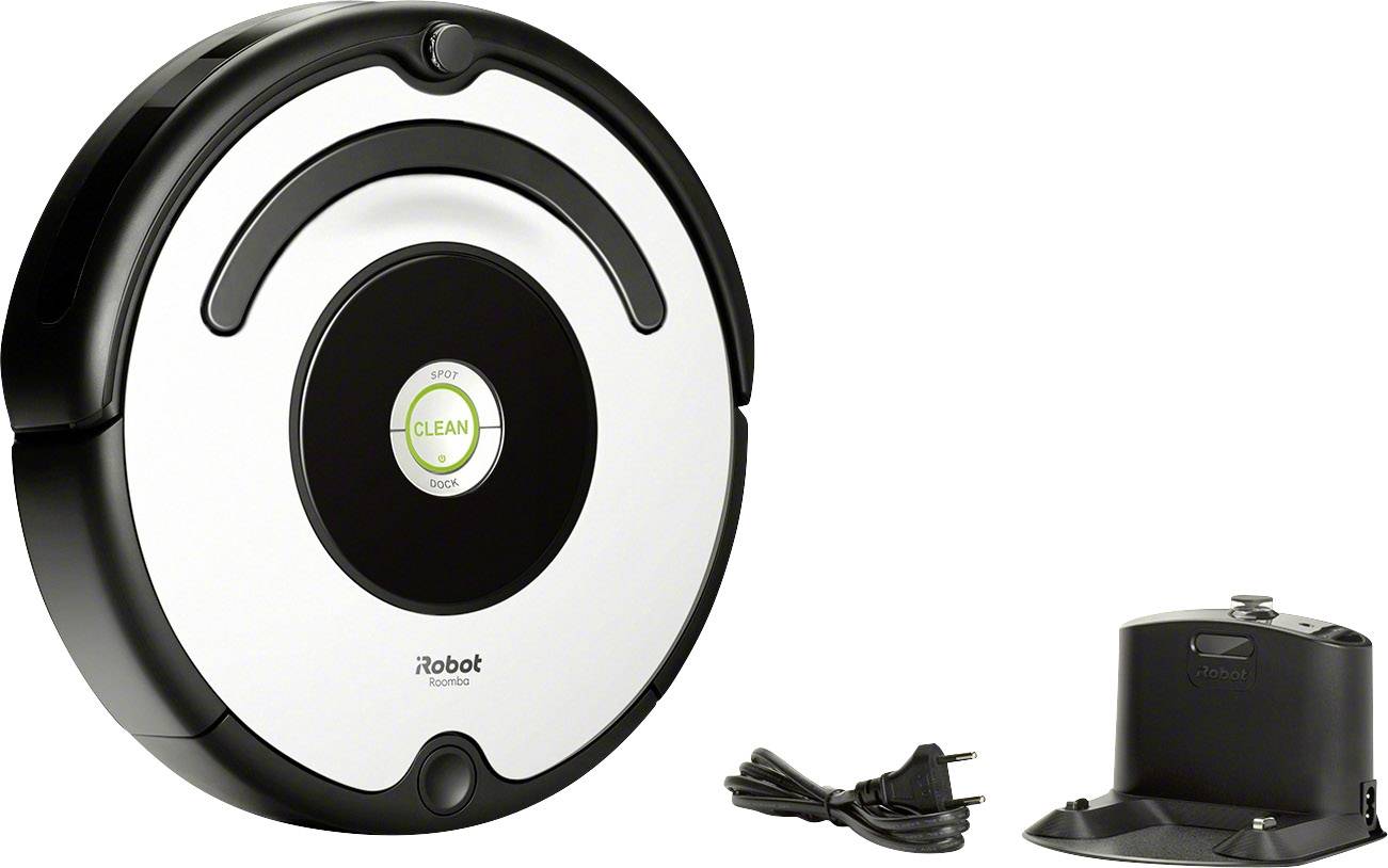 iRobot R675 Saugroboter Silber, Schwarz