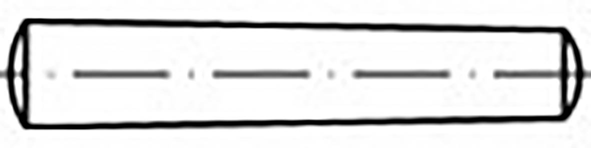 TOOLCRAFT TO-6852408 Kegelstift Stahl 100St.