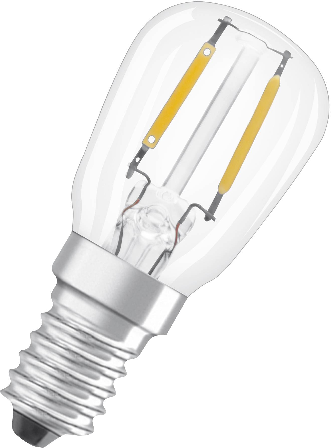 LEDVANCE 4058075432215 LED Kühlschrank-Leuchtmittel E14 2.20 W Warmweiß (Ø x L) 26 mm x 63 mm 1 St.