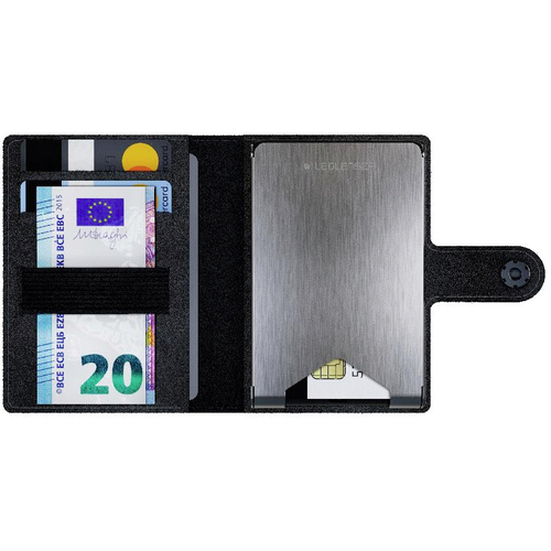 Ledlenser Portemonnaie Lite-Wallet Classic (L x B x H) 97 x 74 x 24mm Schwarz 502315