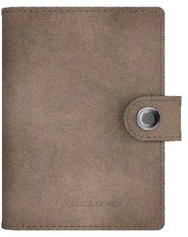 Ledlenser Portemonnaie Lite-Wallet Matte (L x B x H) 97 x 74 x 24mm Grau-Braun 502401