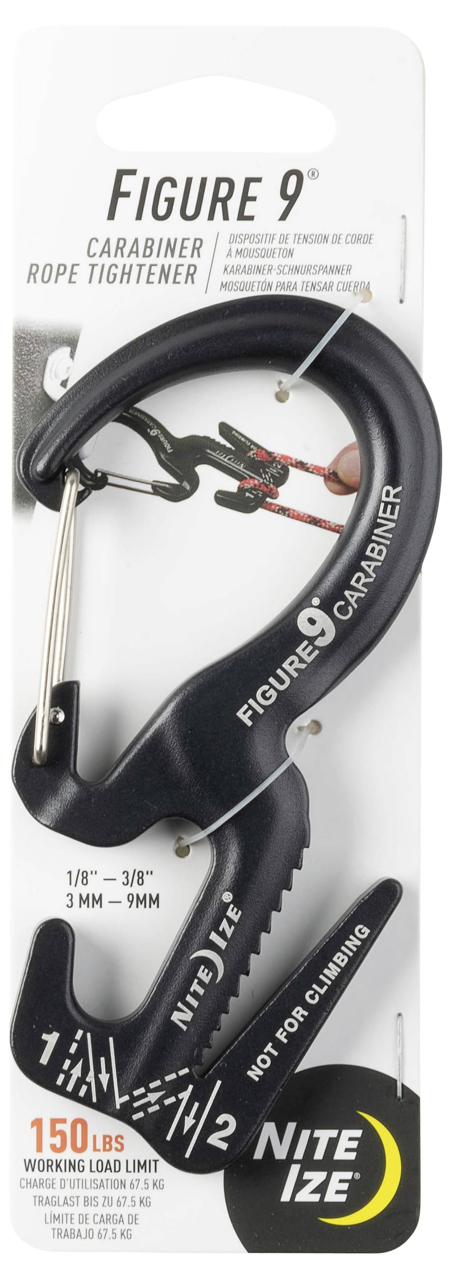 NITE Ize NI-C9L-02-01 Karabiner Figure9 Large 116 mm x 56 mm x 13 mm 1 St.