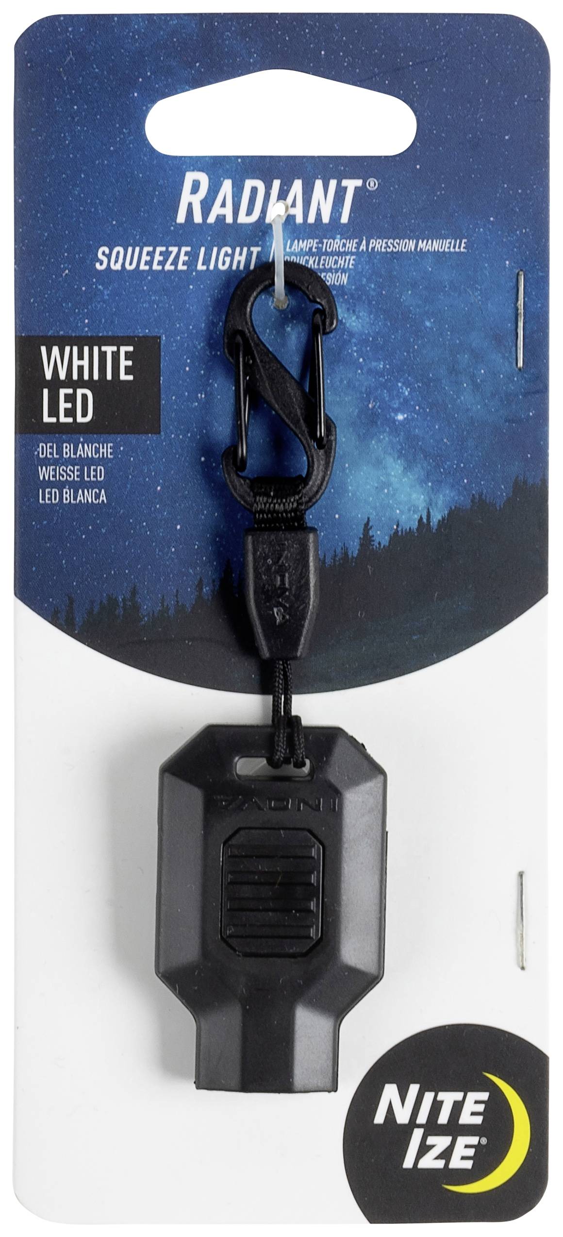 NITE Ize Inova Squeeze LED Schlüsselleuchte batteriebetrieben 10 g